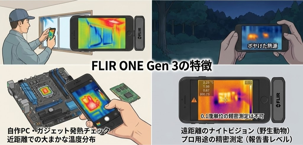 スマホ用サーモカメラ