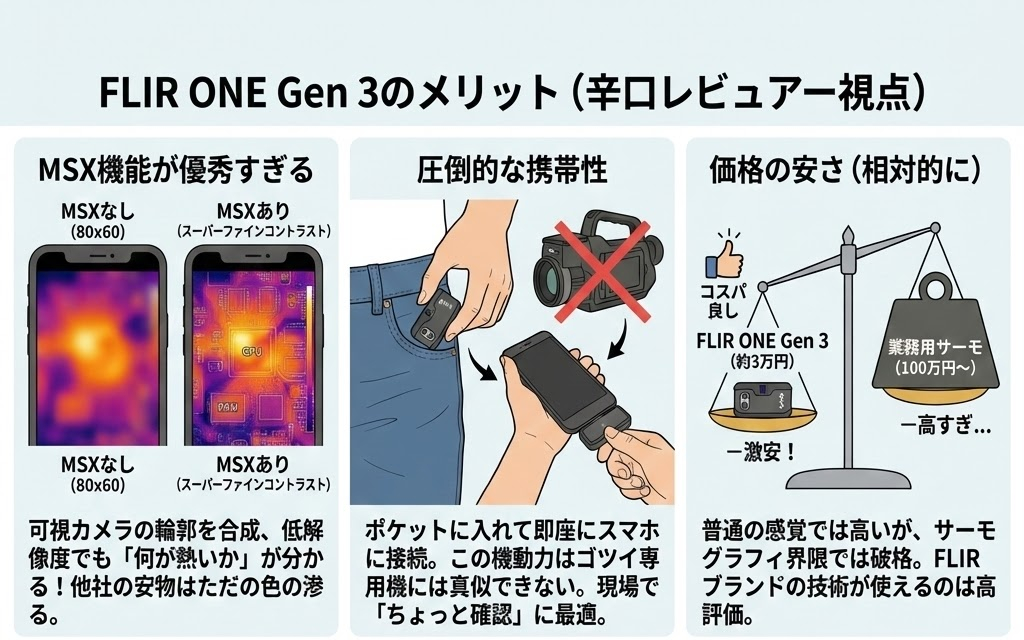 スマホ用サーモカメラ
