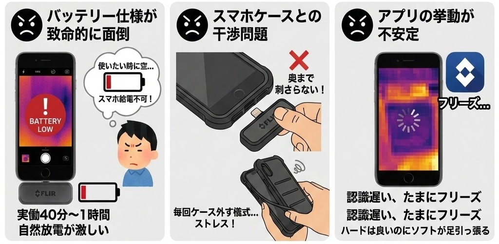 スマホ用サーモカメラ