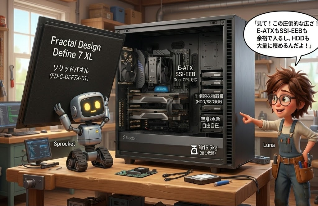 Fractal Design Define 7 XLについて