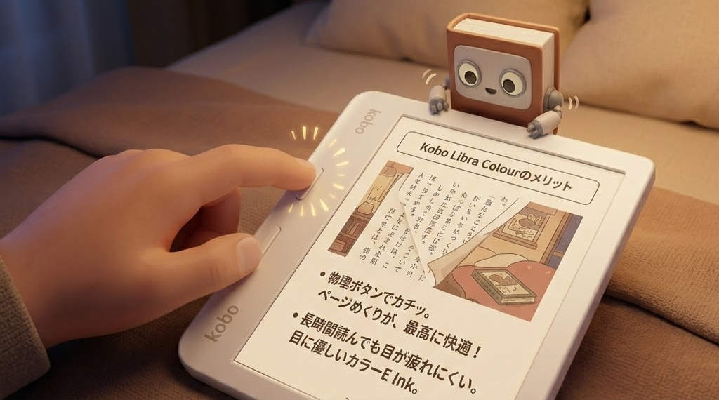 Kobo Libra Colour のメリット