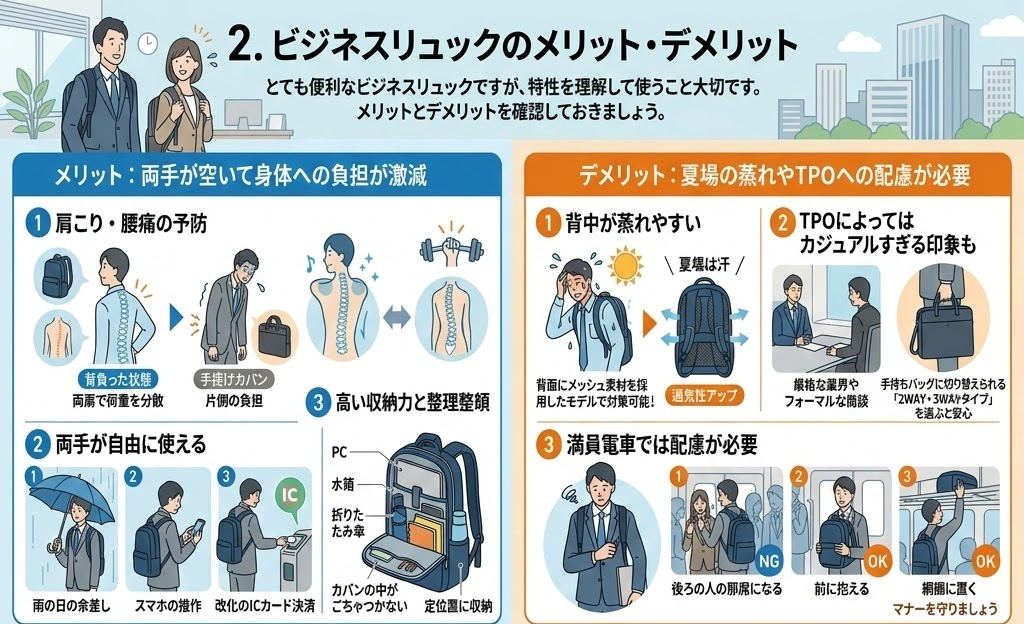 ビジネスリュック