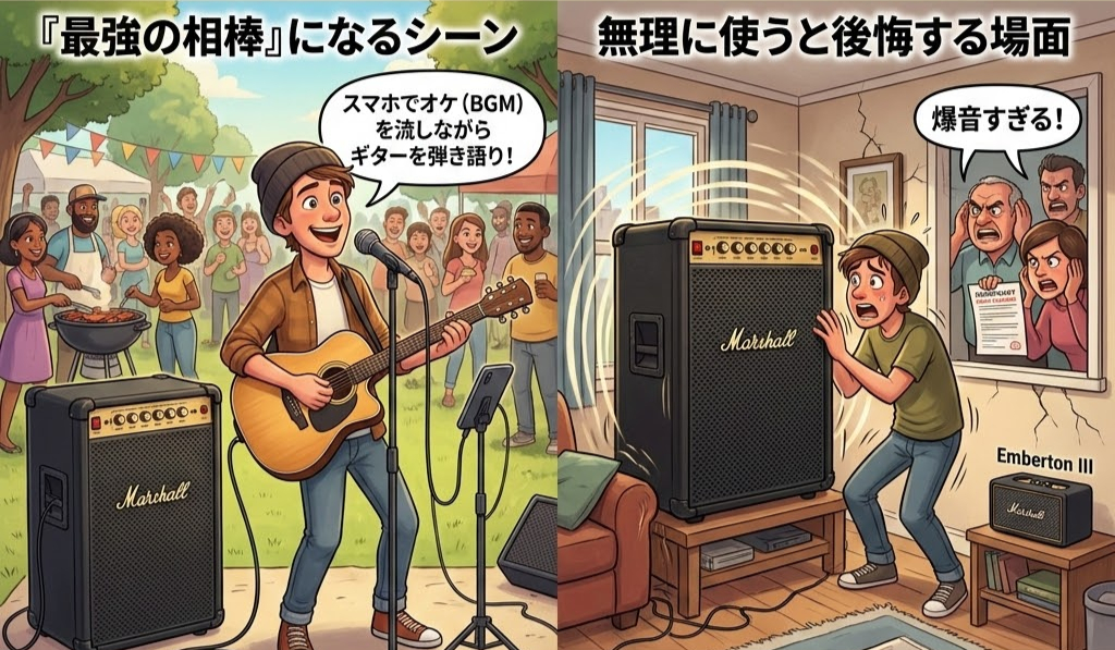 Marshall Bromley 750がいい場面