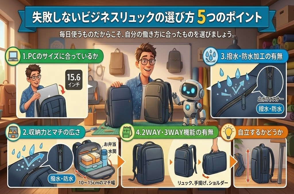 ビジネスリュック