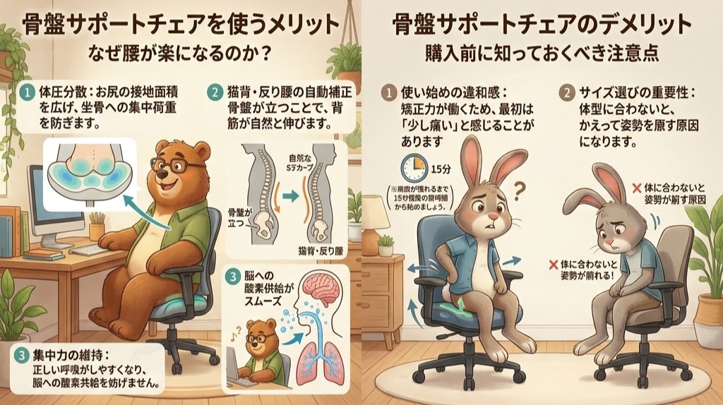 骨盤サポートチェア