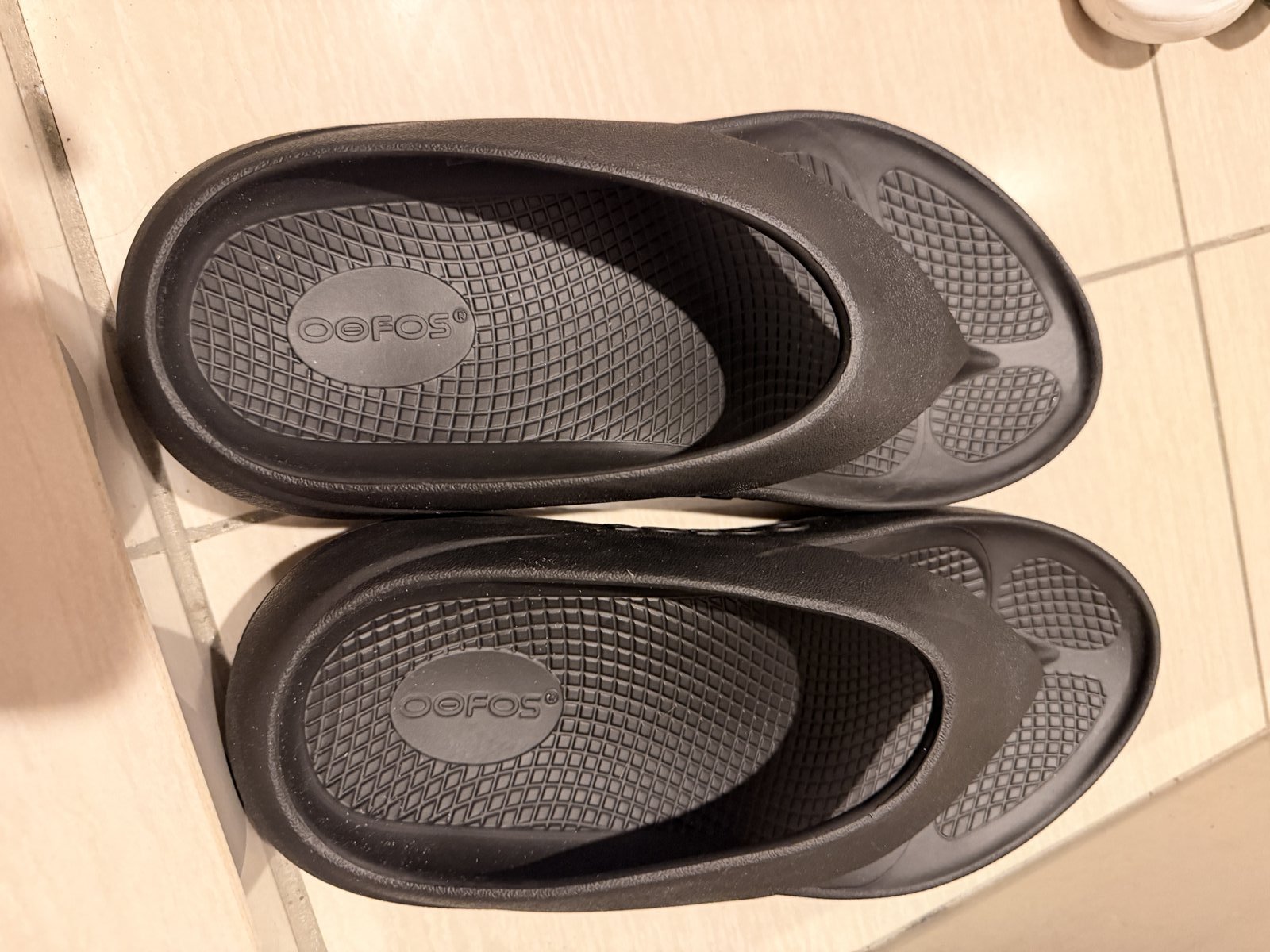 OOFOS OOriginal+PLUS 実物(購入品)を上から