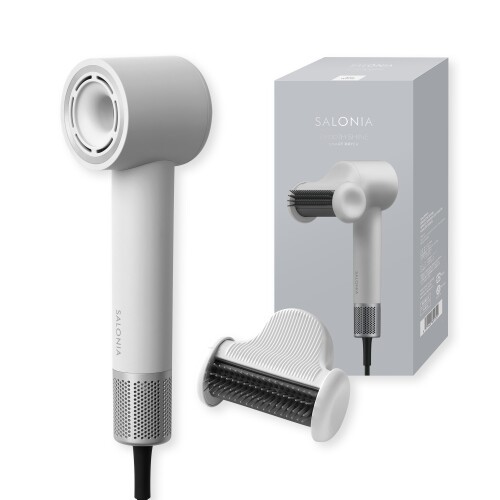 サロニア スムースシャインスマートドライヤー SAL25120AW アッシュホワイト
